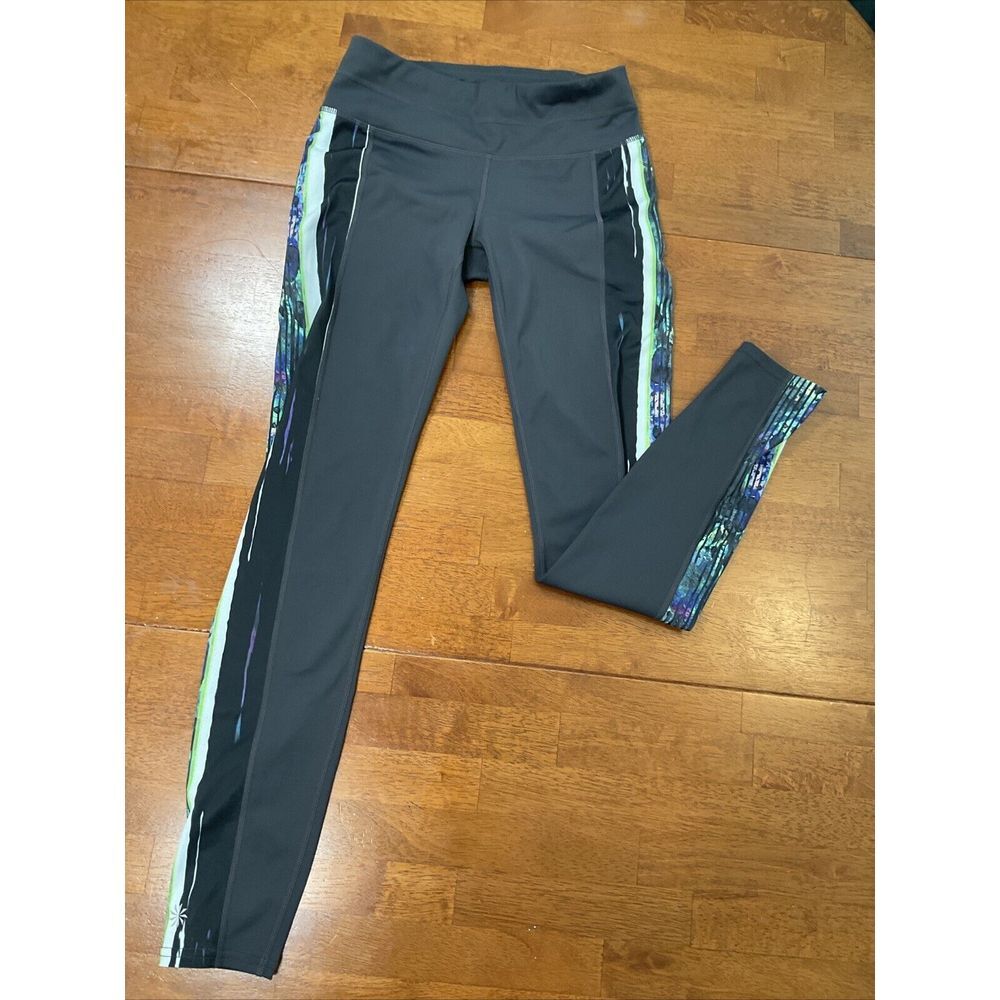 Athleta Size XS Swipe Sonar Tight Leggings Full Length Gray